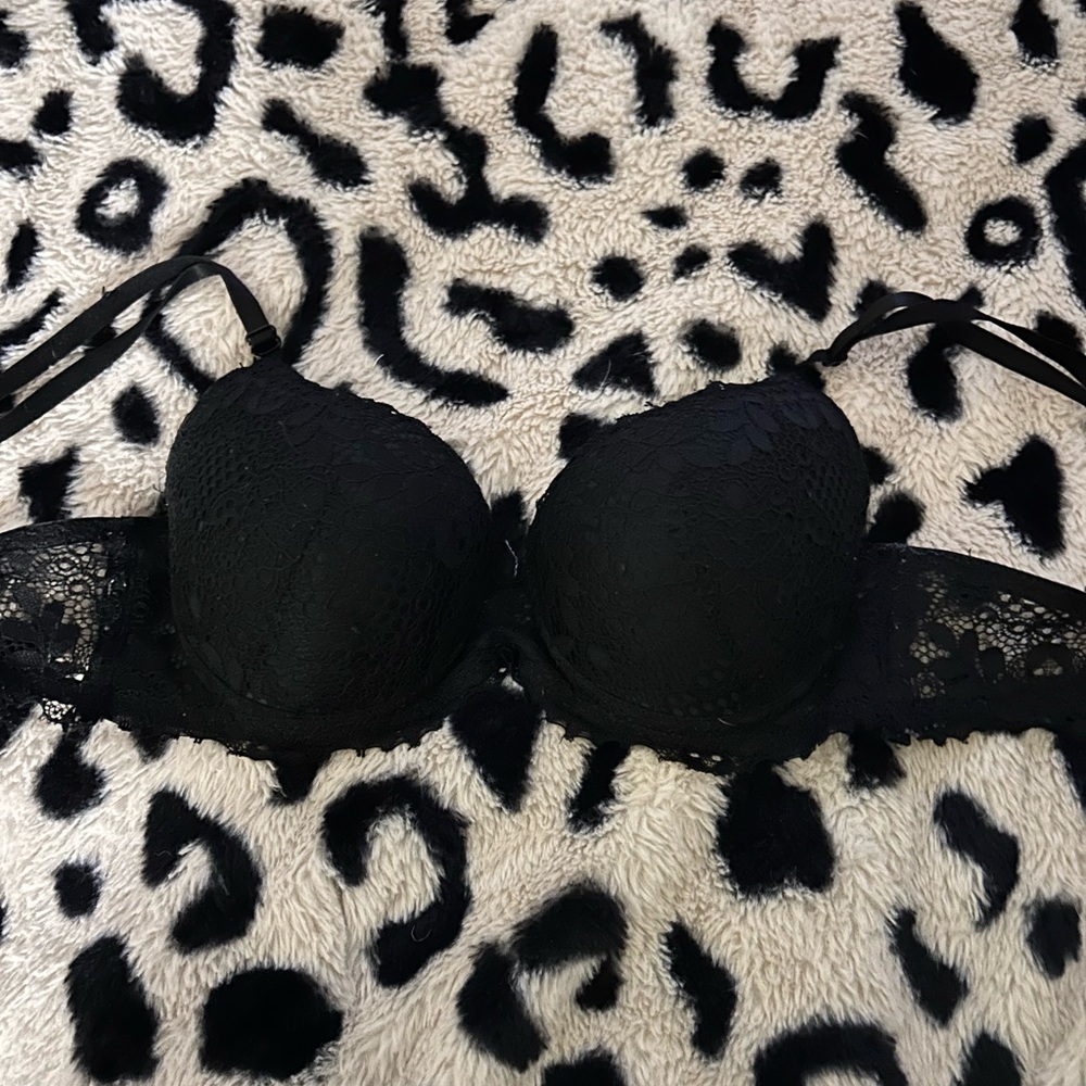 Juicy Couture Black Lace Bra